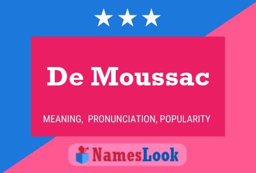 Постер имени De Moussac