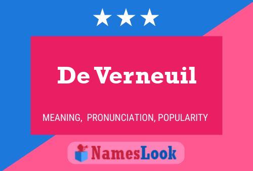 Постер имени De Verneuil