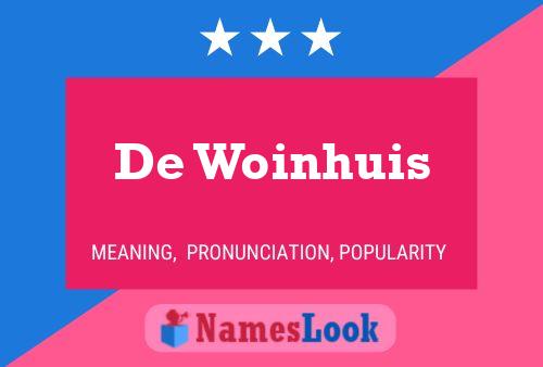 Постер имени De Woinhuis