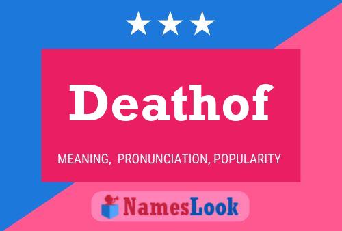 Постер имени Deathof