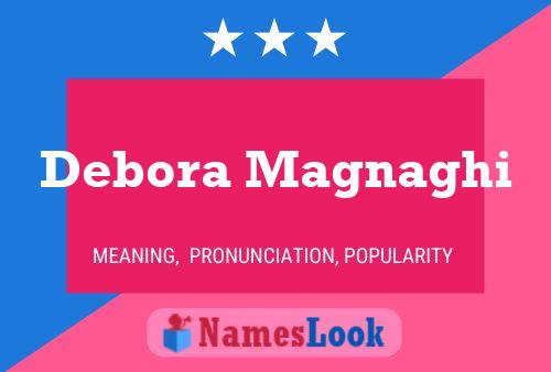 Постер имени Debora Magnaghi