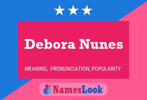 Постер имени Debora Nunes