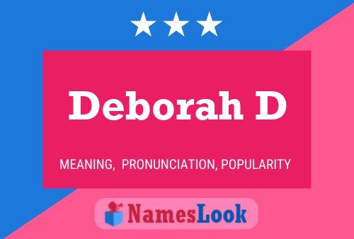 Постер имени Deborah D