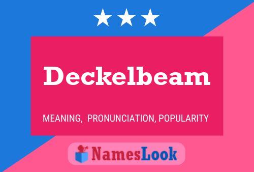 Постер имени Deckelbeam