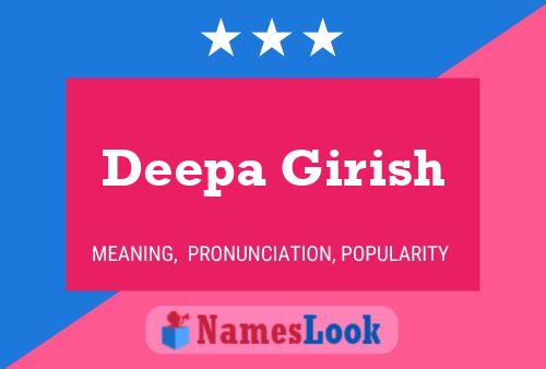 Постер имени Deepa Girish