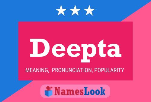 Постер имени Deepta