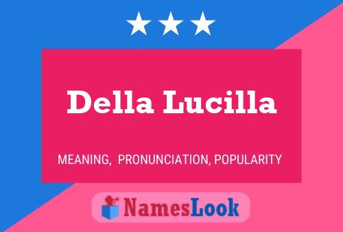 Постер имени Della Lucilla