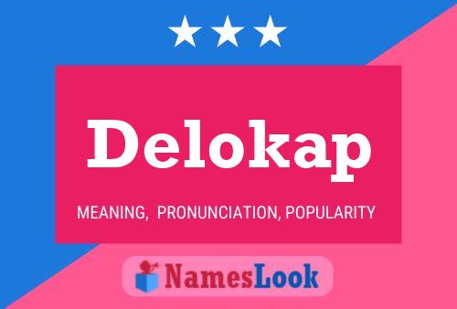 Постер имени Delokap