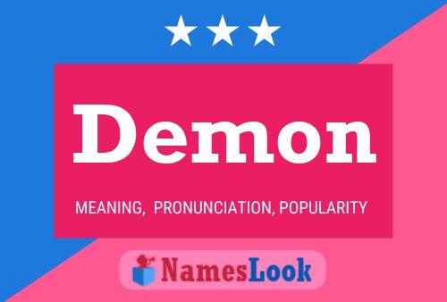 Постер имени Demon