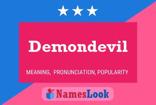 Постер имени Demondevil