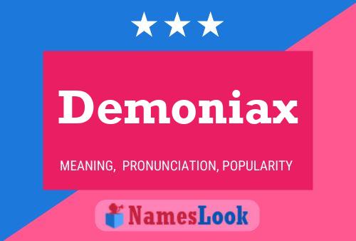 Постер имени Demoniax