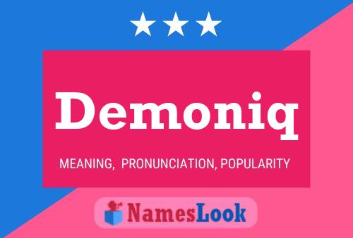 Постер имени Demoniq