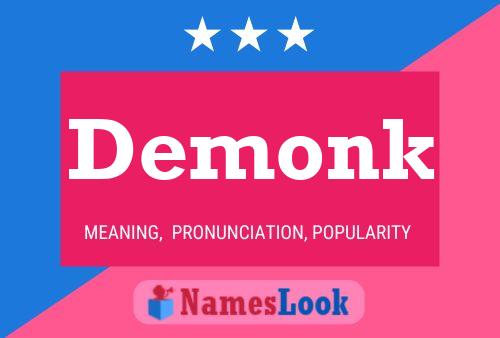 Постер имени Demonk