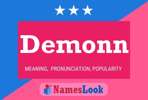 Постер имени Demonn