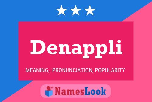 Постер имени Denappli