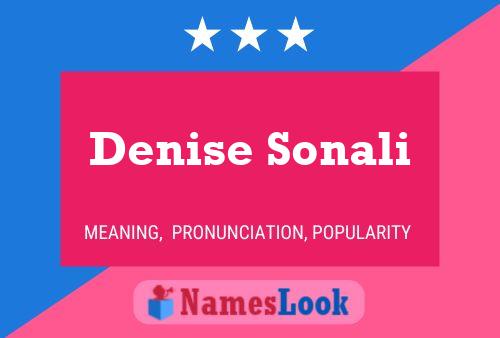 Постер имени Denise Sonali