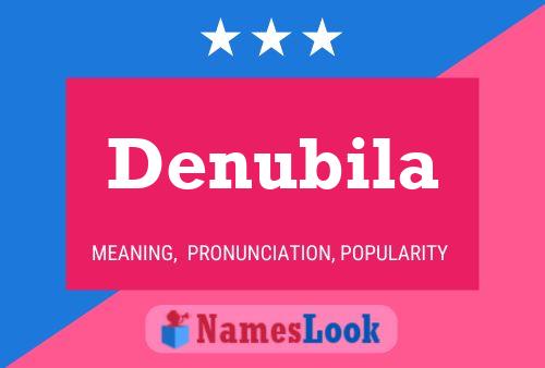 Постер имени Denubila