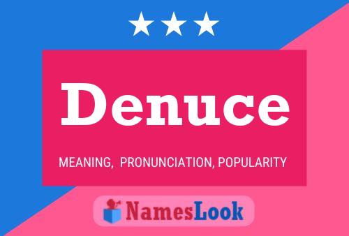 Постер имени Denuce