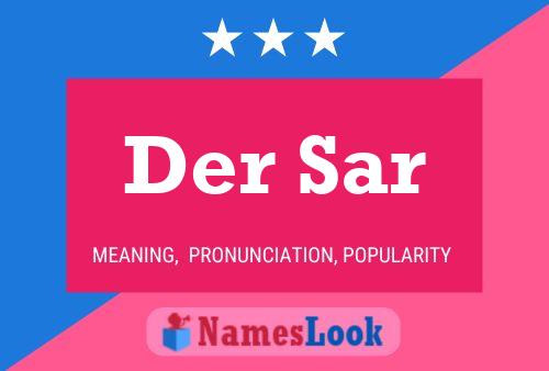 Постер имени Der Sar