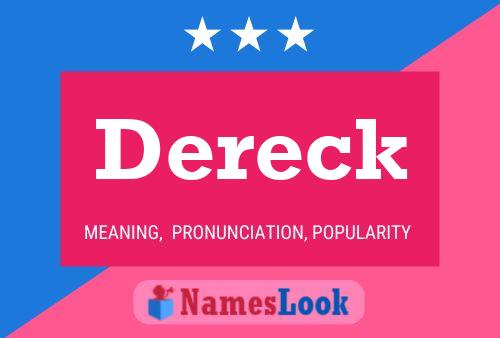 Постер имени Dereck