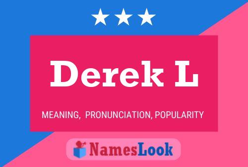 Постер имени Derek L