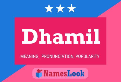 Постер имени Dhamil