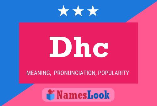 Постер имени Dhc