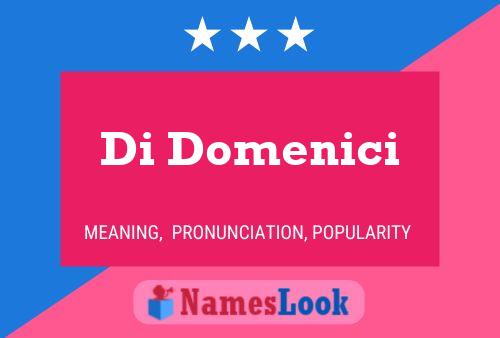 Постер имени Di Domenici