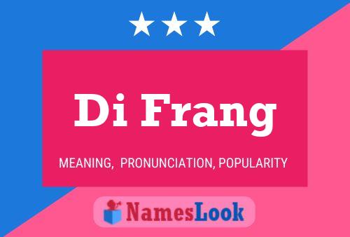 Постер имени Di Frang