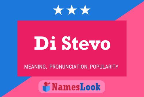 Постер имени Di Stevo