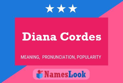 Постер имени Diana Cordes