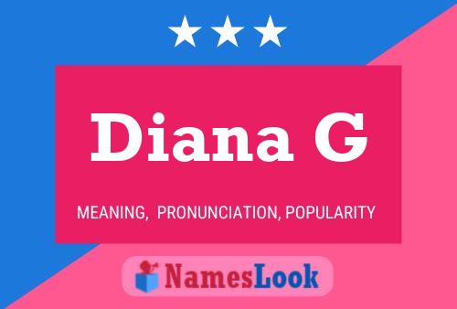 Постер имени Diana G