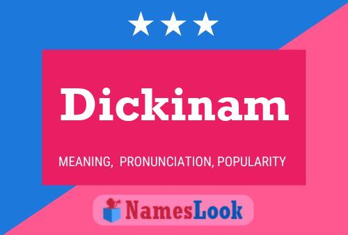 Постер имени Dickinam