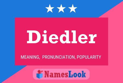 Постер имени Diedler