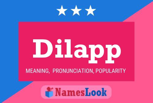 Постер имени Dilapp