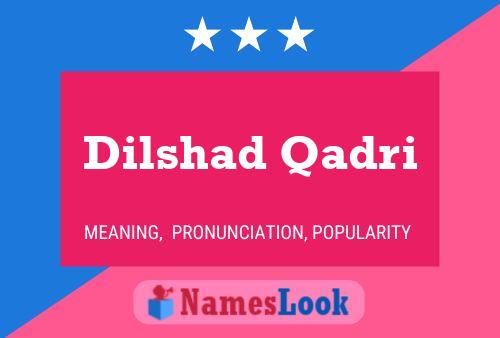 Постер имени Dilshad Qadri