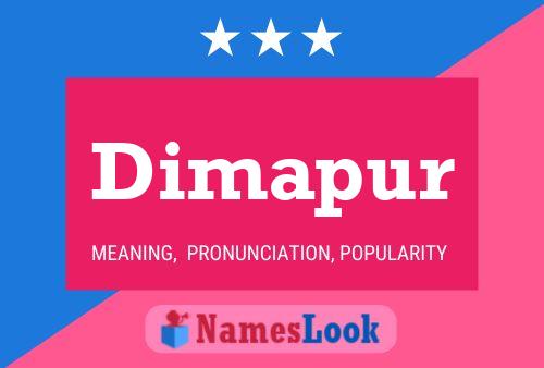 Постер имени Dimapur