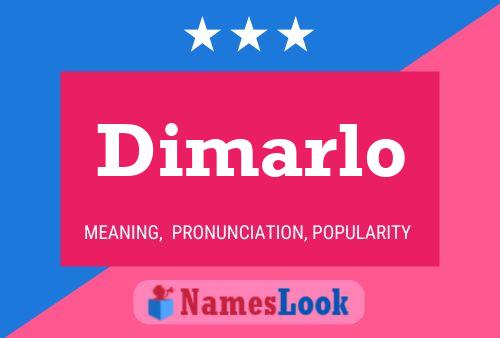 Постер имени Dimarlo