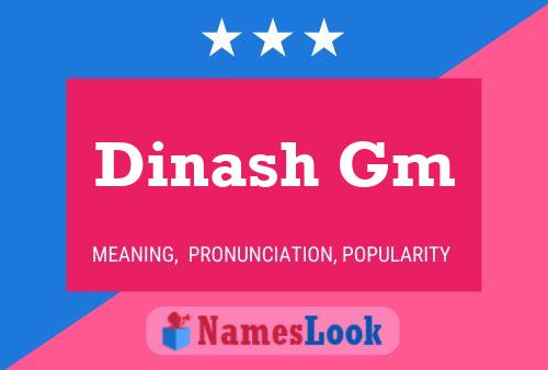 Постер имени Dinash Gm