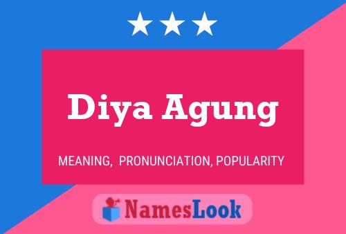 Постер имени Diya Agung