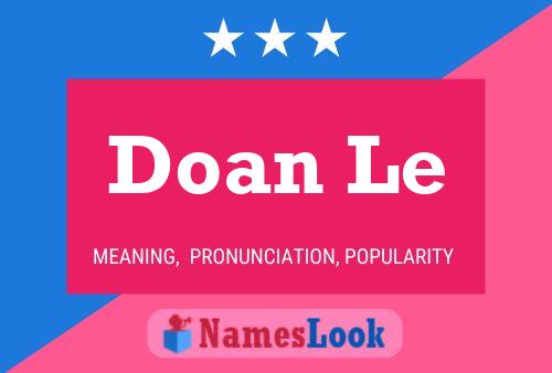 Постер имени Doan Le