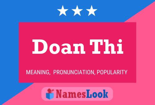 Постер имени Doan Thi