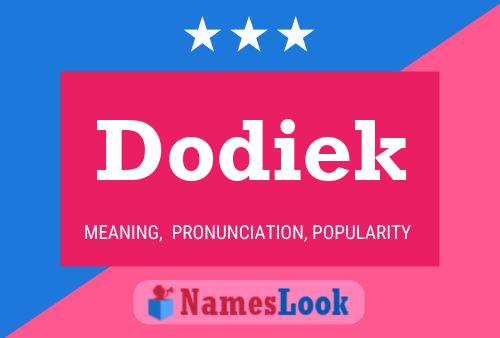 Постер имени Dodiek