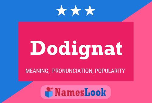 Постер имени Dodignat