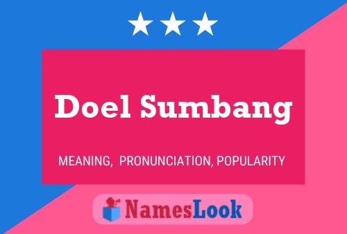 Постер имени Doel Sumbang