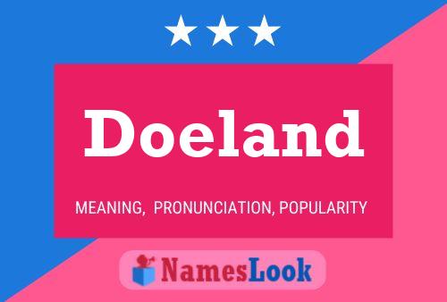 Постер имени Doeland