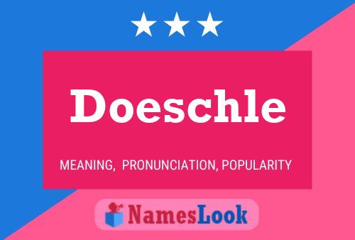 Постер имени Doeschle