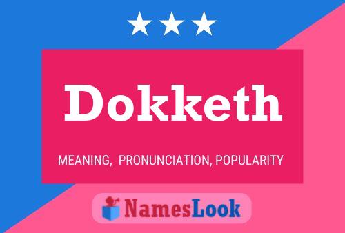 Постер имени Dokketh