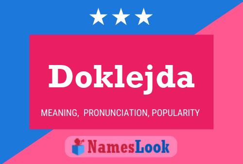 Постер имени Doklejda