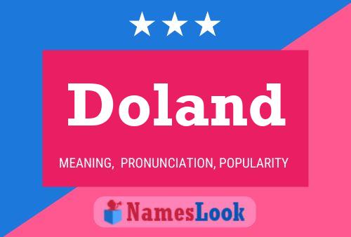 Постер имени Doland